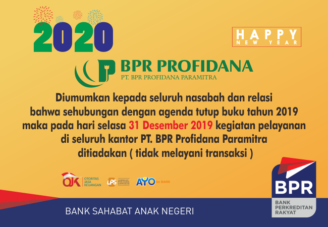 Pengumuman Akhir Tahun 2019