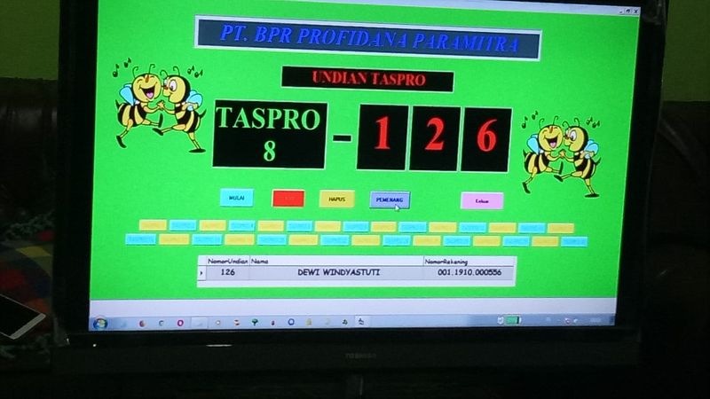 PEMENANG UNDIAN TASPRO OKTOBER 2018